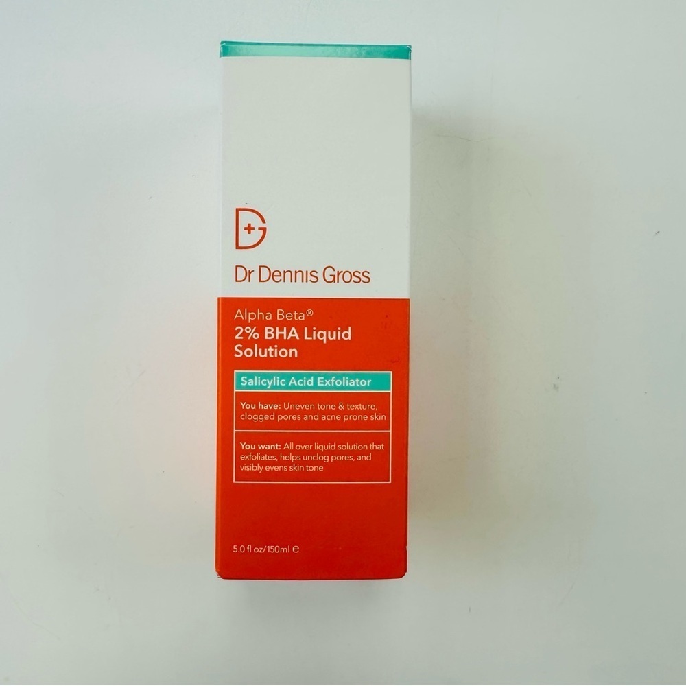 Dr Dennis Gross Alpha Beta 2% BHA Liquid Breakout solution 5 oz NIB EXP 02/26